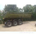 self dumping type semi trailer